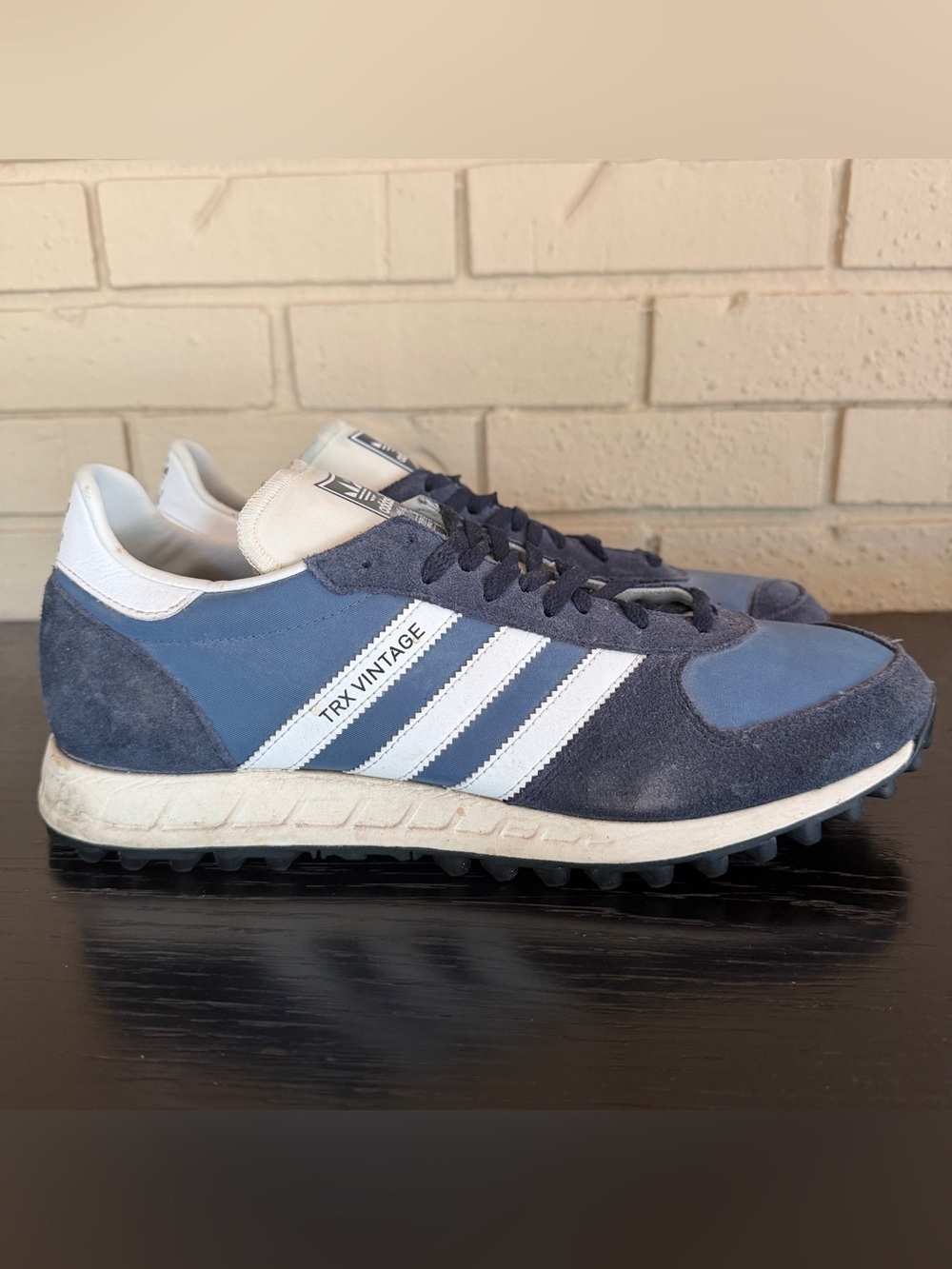 Adidas TRX Vintage Navy Blue Running Athletic Sneakers Shoes AGX4579 Men's 10.5